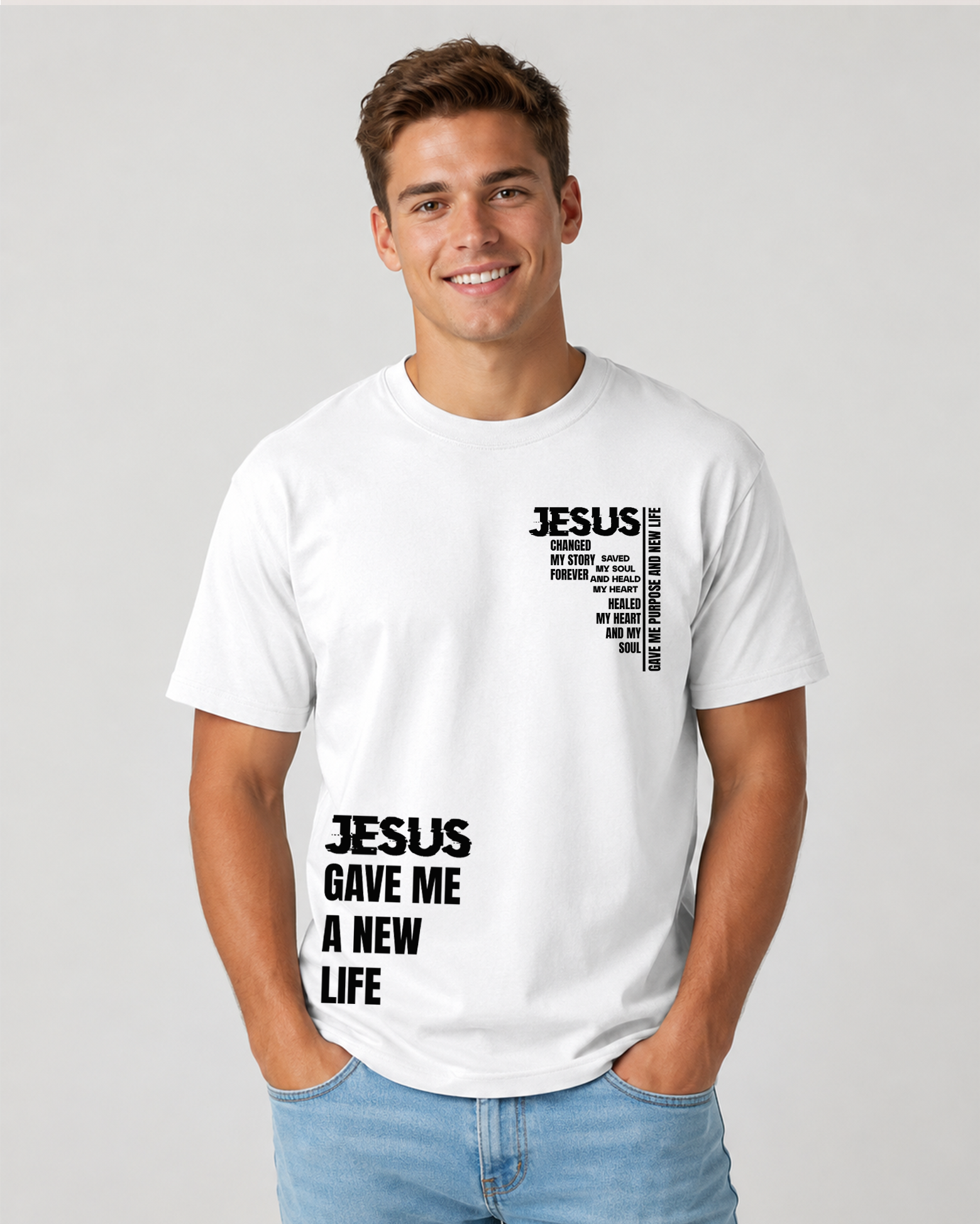 A New Life Premium Tee - Image 2